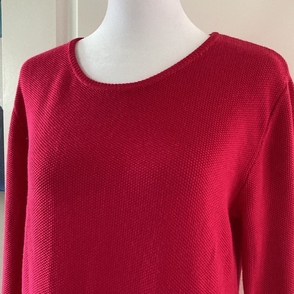 Chico’s small sweater pink lightweight scoop neckline - Picture 8 of 14